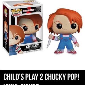 Chucky Funko Pop! Style Vinyl Figure - Orange Hair, Blue Overalls BRAND NEW